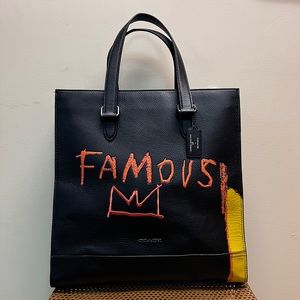 Coach X Jean Michel Basquiat Graham Structured Tote
